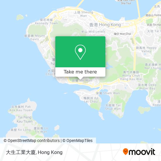 大生工業大廈 map