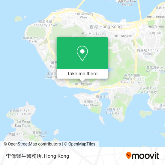 李偉醫生醫務所 map