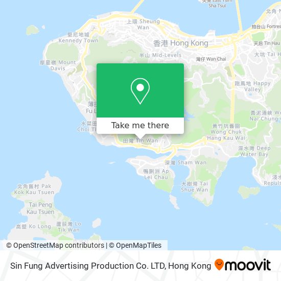 Sin Fung Advertising Production Co. LTD map