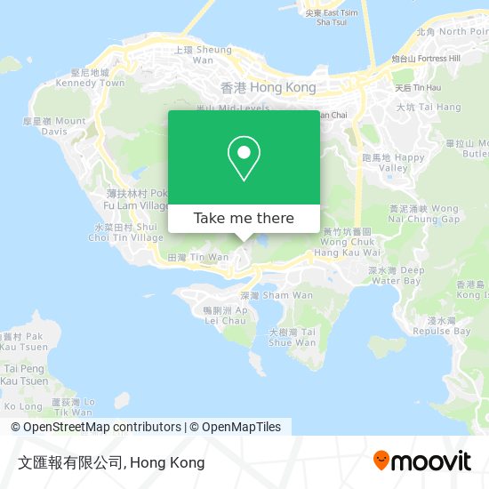 文匯報有限公司 map