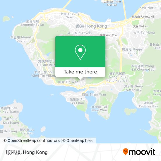 順風樓 map
