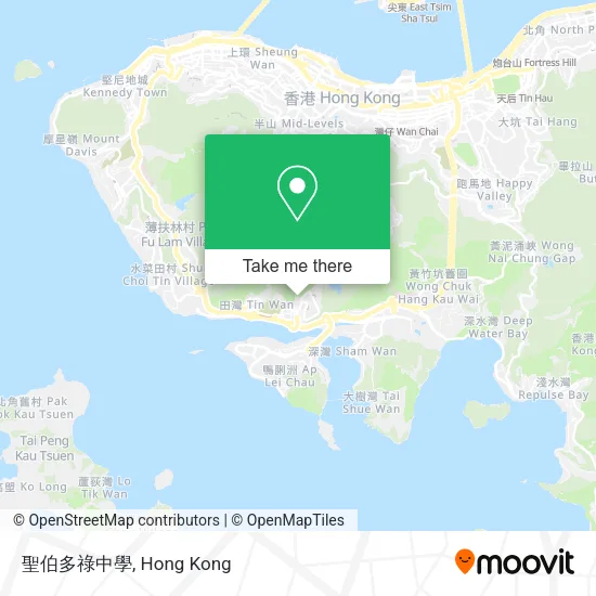 聖伯多祿中學地圖