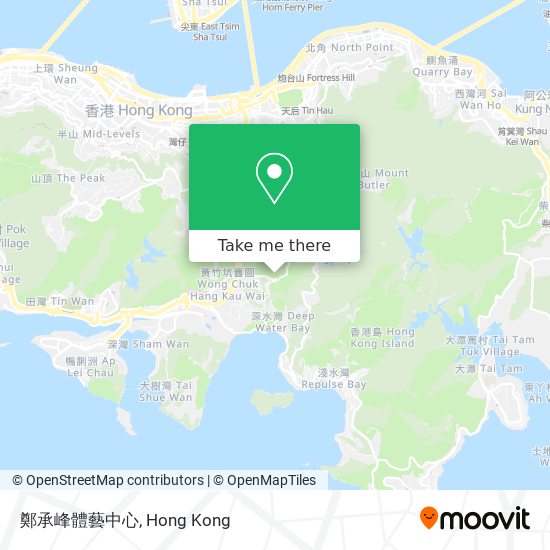 鄭承峰體藝中心 map