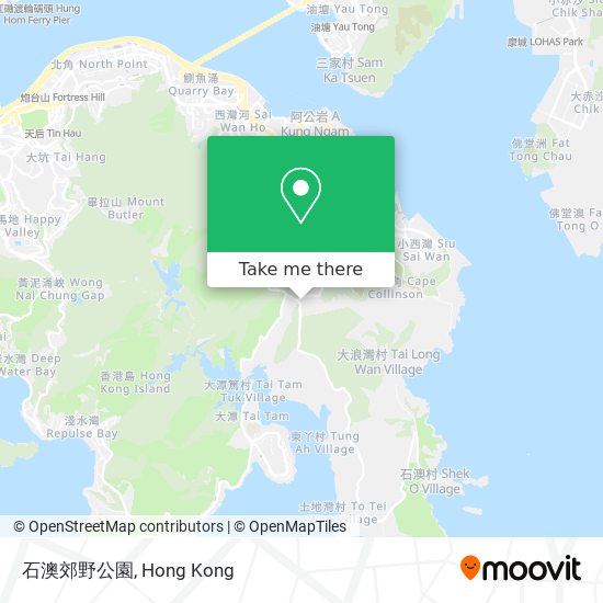 石澳郊野公園 map