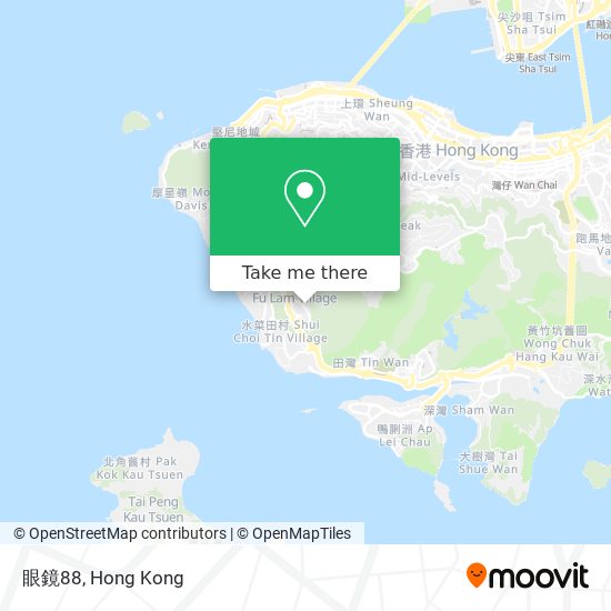 眼鏡88 map