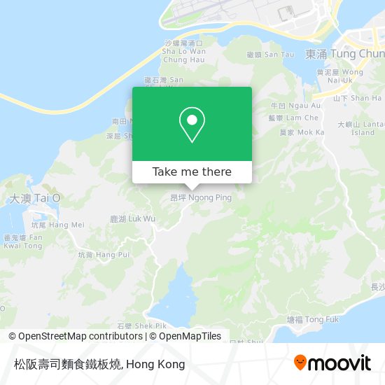 松阪壽司麵食鐵板燒 map