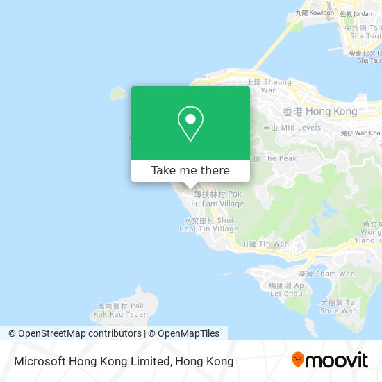 Microsoft Hong Kong Limited map