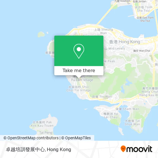 卓越培訓發展中心地圖