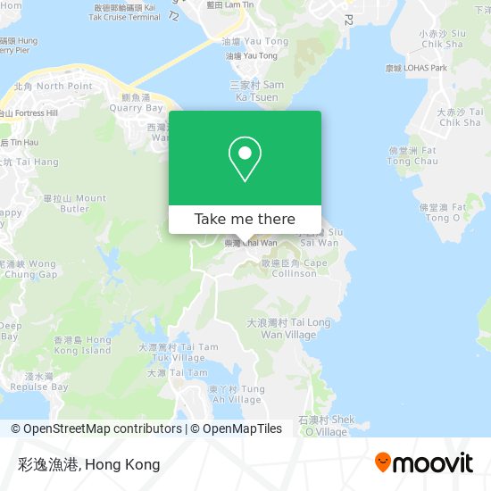 彩逸漁港 map