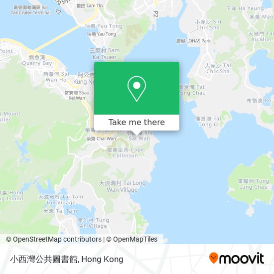 小西灣公共圖書館 map
