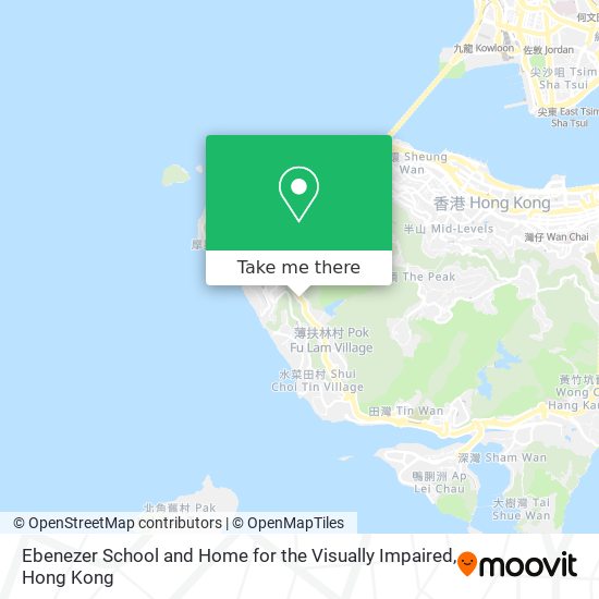 Ebenezer School and Home for the Visually Impaired地圖