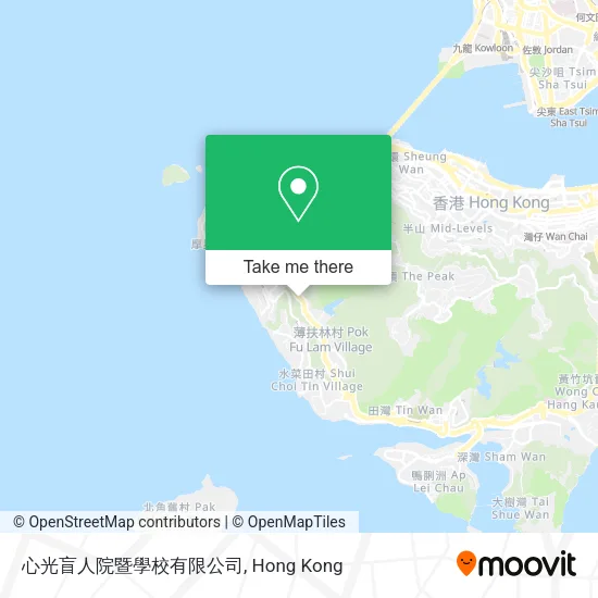 心光盲人院暨學校有限公司地圖