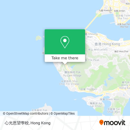 心光恩望學校 map
