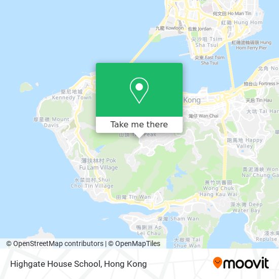 Highgate House School地圖