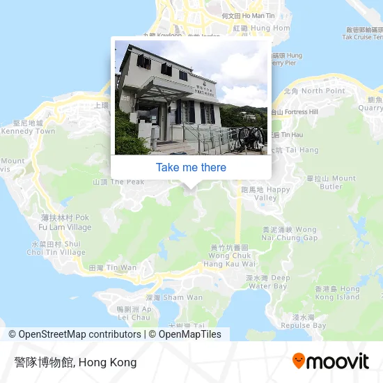 警隊博物館地圖