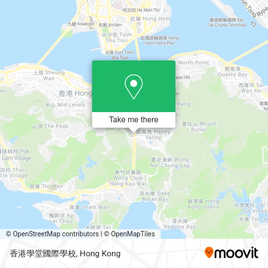 香港學堂國際學校地圖
