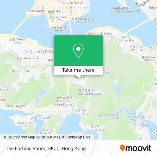 The Fortune Room, HKJC map