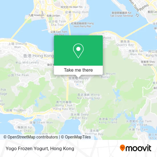 Yogo Frozen Yogurt map