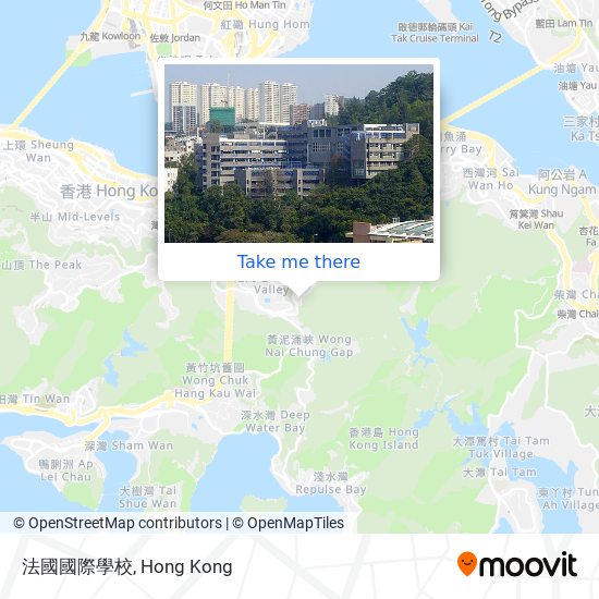 法國國際學校 map