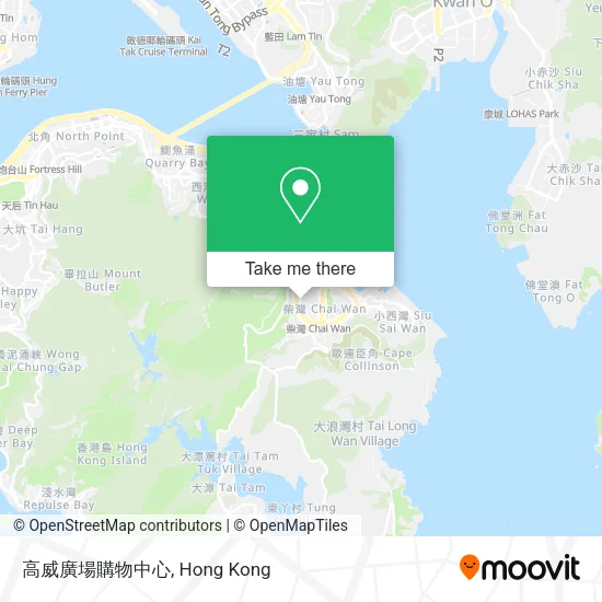 高威廣場購物中心地圖