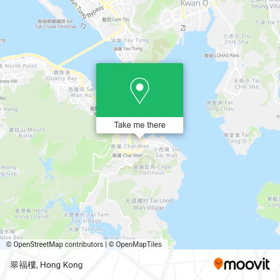 翠福樓地圖