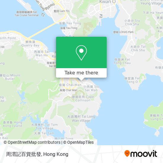 周渭記百貨批發 map