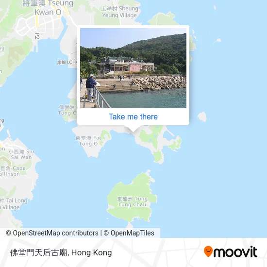 佛堂門天后古廟 map