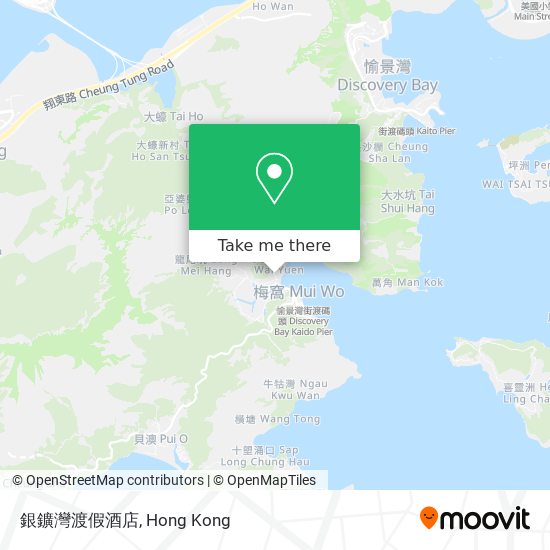 銀鑛灣渡假酒店 map