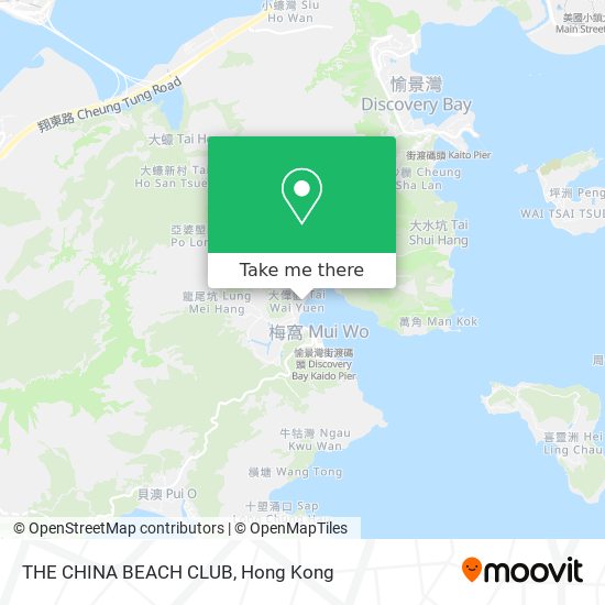 THE CHINA BEACH CLUB map