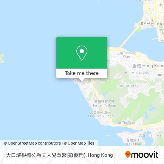 大口環根德公爵夫人兒童醫院(側門) map