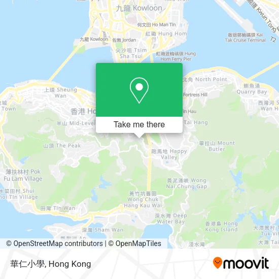 華仁小學地圖