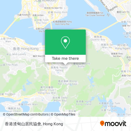 香港渣甸山居民協會 map