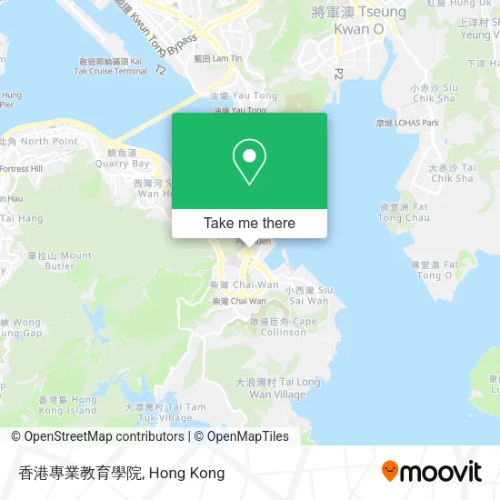 香港專業教育學院 map