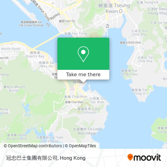 冠忠巴士集團有限公司 map