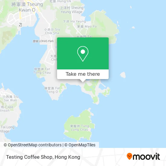 Testing Coffee Shop map