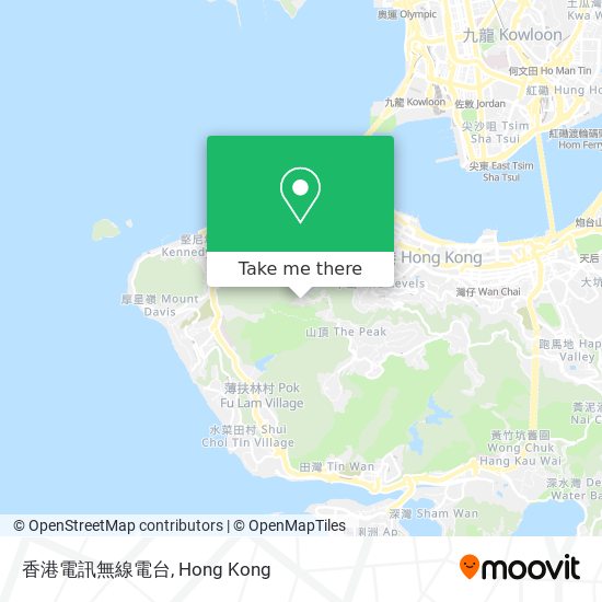 香港電訊無線電台 map