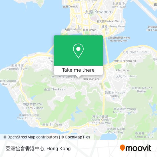 亞洲協會香港中心 map