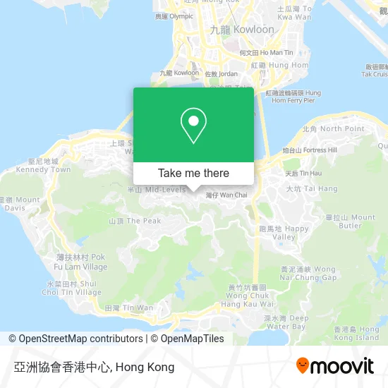 亞洲協會香港中心 map