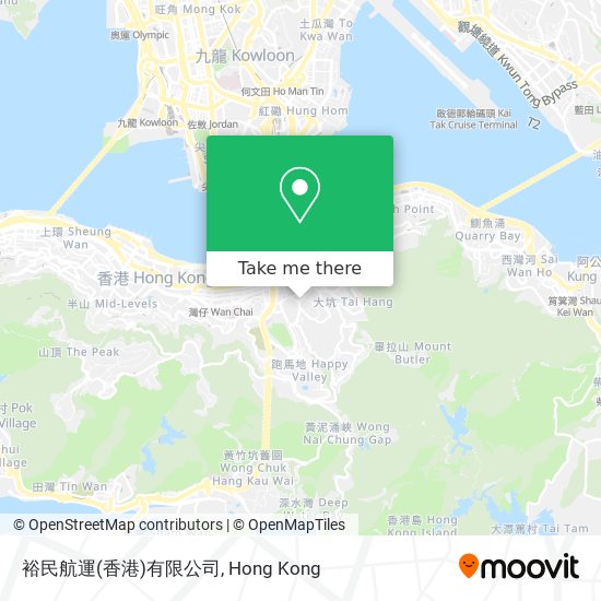 裕民航運(香港)有限公司 map