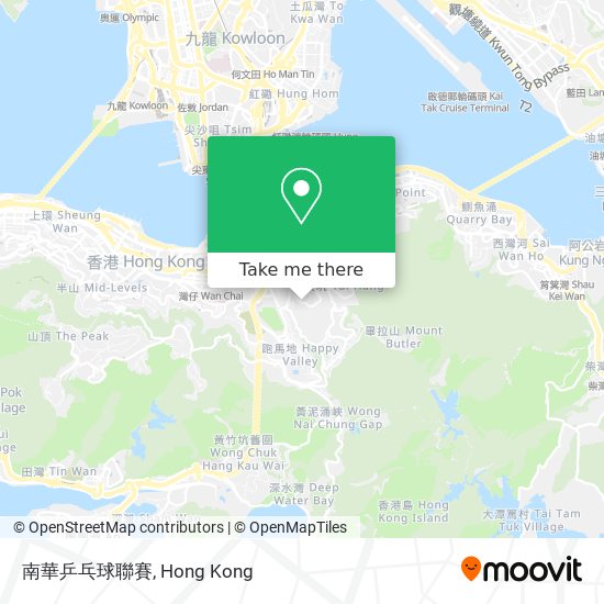 南華乒乓球聯賽地圖