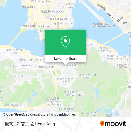 機電工程署工場 map