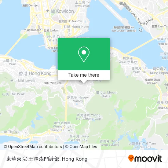 東華東院-王澤森門診部地圖