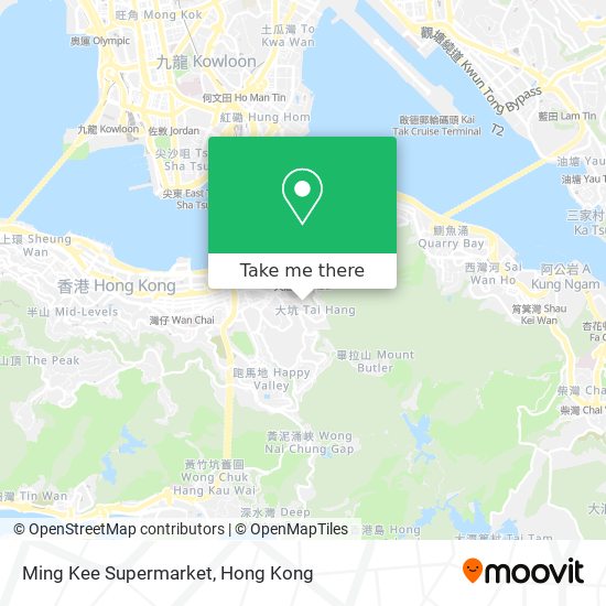 Ming Kee Supermarket map