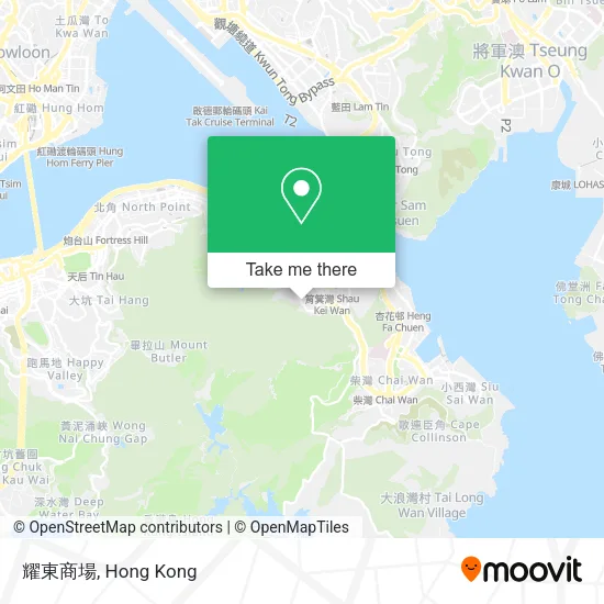 耀東商場 map