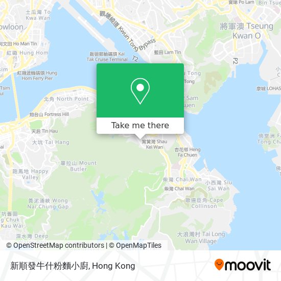 新順發牛什粉麵小廚 map