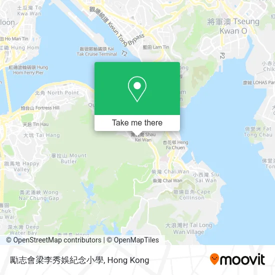 勵志會梁李秀娛紀念小學 map