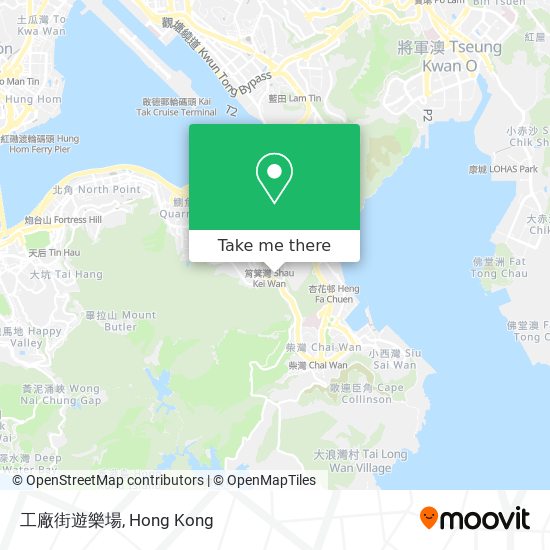 工廠街遊樂場地圖