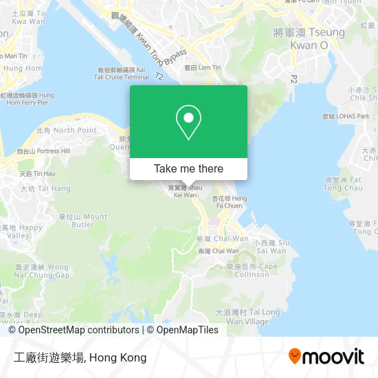 工廠街遊樂場地圖