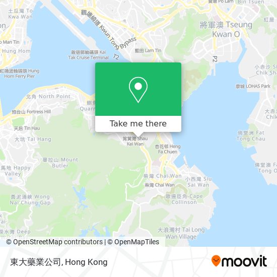 東大藥業公司 map