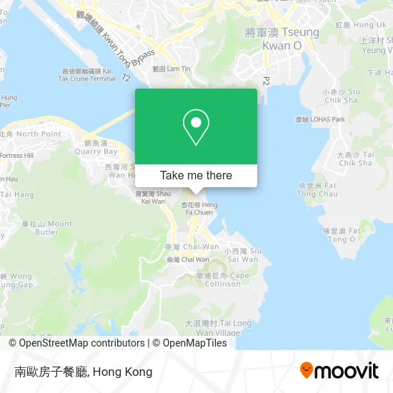 南歐房子餐廳 map